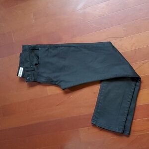 Express Men's Rocco Slim Fit Straight Leg Jeans in black 30x32